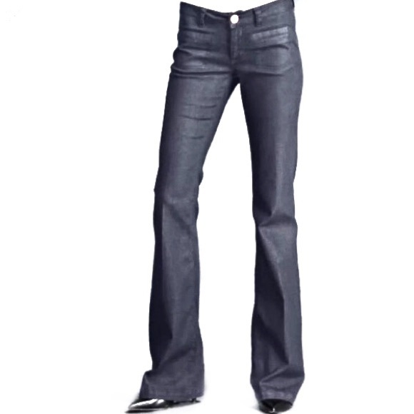 CAbi Denim - CABI JEANS dark wash wide leg dress jeans